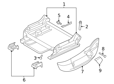 Tracks & Components for 2005 Chrysler 300 #1