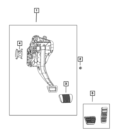 Brake Pedals for 2024 Dodge Charger Daytona #0