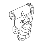 11287838797 - Cooling System: Belt Tensioner for BMW: 323Ci, 323i, 323is, 325Ci, 325i, 325is, 325xi, 328Ci, 328i, 328is, 330Ci, 330i, 330xi, 525i, 528i, 530i, M3, X3, X5, Z3, Z4 Image