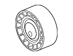 11287841228 - Cooling System: Idler Pulley for BMW: 318i, 318is, 318ti, 323Ci, 323i, 323is, 325Ci, 325i, 325is, 325xi, 328Ci, 328i, 328is, 330Ci, 330i, 330xi, 525i, 528i, 530i, M3, M5, M6, X5, Z3, Z4 Image