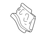 6165348070 - Body: Lower Quarter Trim Bracket for Lexus: RX350, RX350h, RX450h+, RX500h Image