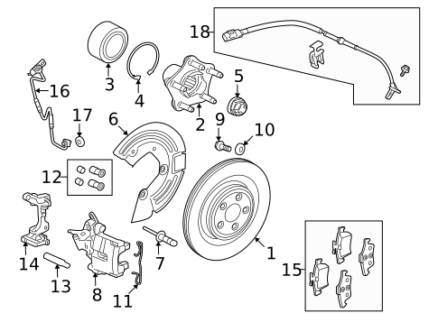 Rear Brakes for 2020 Jaguar F-Type #5