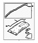 CG3668030D75 - Body: Headliner for Mazda Image