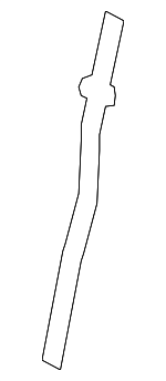 717040E040A0 - Body: Seat Back Panel Band for Toyota Image image