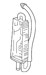 52106736AG - : Power Steering Cooler for Dodge: Dakota, Durango Image