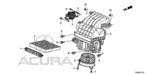 90127S84003 - Electrical/Exhaust/Heater/Fuel: SCREW, TAPPING (4X16) for Acura Image