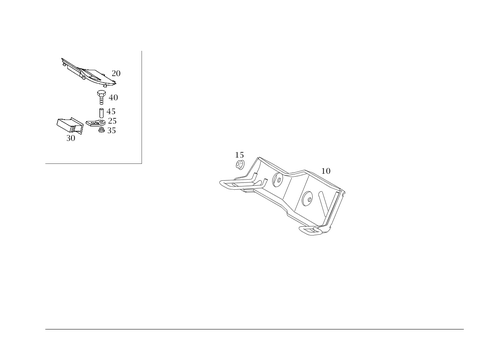 Child Seat Mounting for 2002 Mercedes-Benz S 55 AMG&reg; #0
