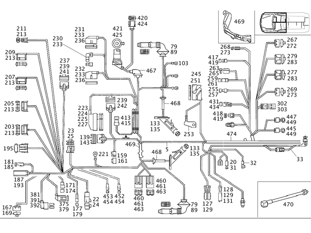 125455226 - : Receptacle Housing for Mercedes-Benz Image