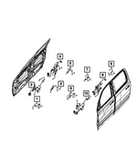 68763403AA - Electrical: Jumper Wiring, Front Right for Mopar Image
