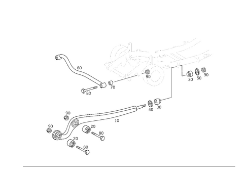 Front Axle Longitudinal & Transverse Control Arms for 2013 Mercedes-Benz G550 #0