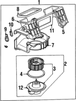8973159721 - HVAC: Blower Assembly for Isuzu Image