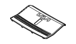 86390XA000 - Body: Sight Shield for Kia Image