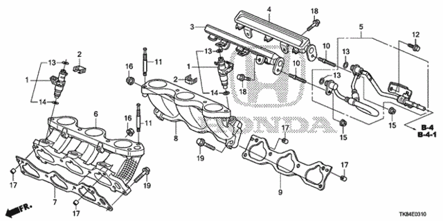 Fuel Injector for 2015 Honda Odyssey #0