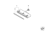 61319163855 - Vehicle Electrical System: Switch Unit, Center Console for BMW Image
