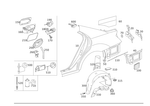 2216820332 - Side Panels: Damping for Mercedes-Benz Image