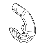 97035180200 - Brakes: Splash Shield for Porsche: Panamera Image