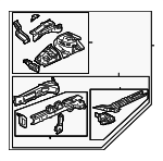 5220F120 - Body: Apron/Rail Assembly for Mitsubishi: Outlander Image