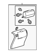 589030C030C0 - Body: Rear Panel for Toyota: Tundra Image