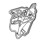 39198239 - Body: Water Deflector for GM Image