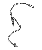 34525A16AC6 - Brakes: ABS Sensor for BMW Image