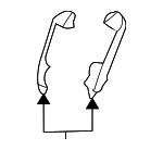 847804D050XBW - : Center Molding for Kia Image