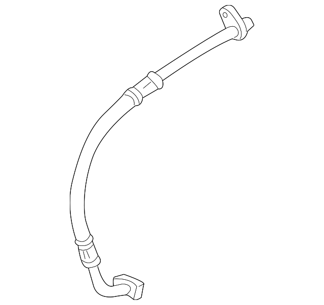 Return Hose - Nissan (92480-ZK30A)