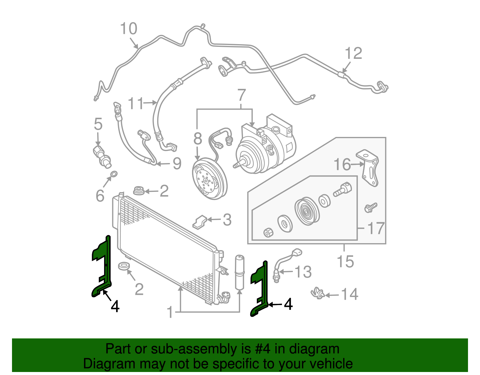 Side Seal - Nissan (92184-7Y000)