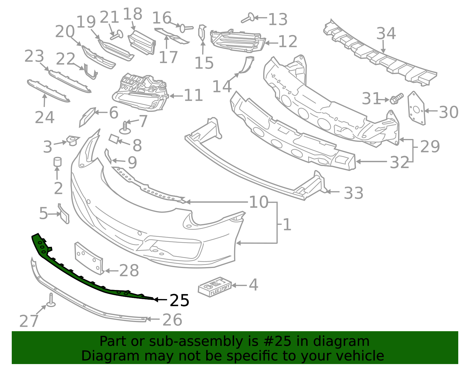 2017-2019 Porsche 911 Spoiler 991-505-525-03-OK1 | Parts