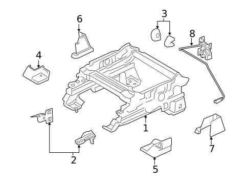 Tracks & Components for 2010 Land Rover LR2 #0