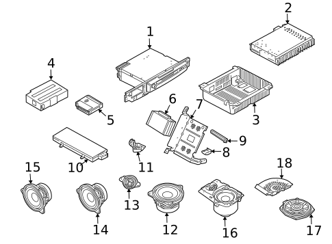 Sound System for 2006 BMW 750Li #0
