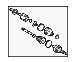 423400E160 - : Axle Assembly for Toyota Image