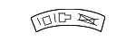 1635845926 - Body: Caution Label for Mercedes-Benz Image