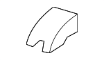 4M08871874PK - Body: Lower Guide Cap for Audi Image image