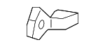 4M0885537A - Body: Lower Mount for Audi Image image