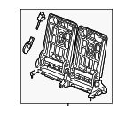 4M0885705FQA5 - Body: Seat Back Frame for Audi Image image