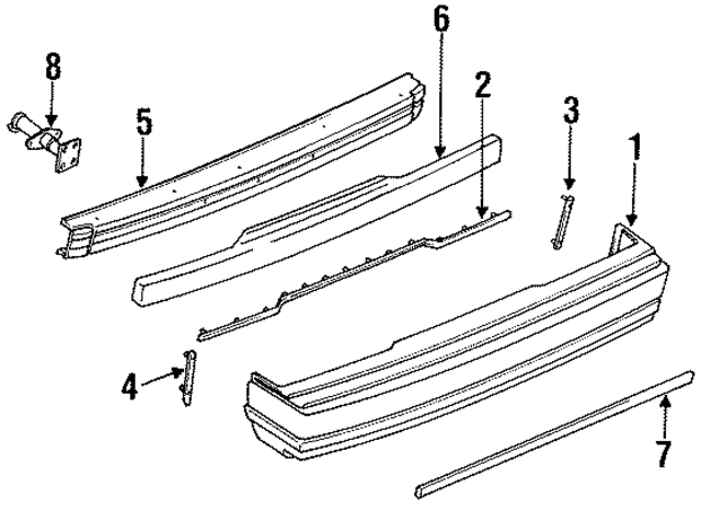 8505019P50 - : Bumper Cover for Nissan Image