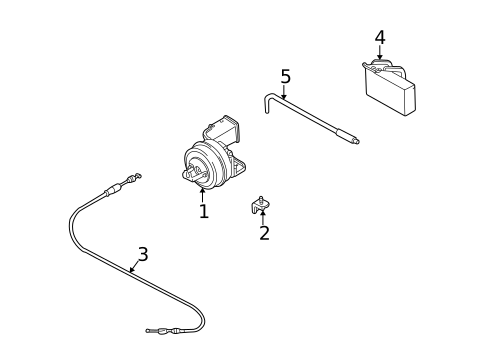 Cruise Control System for 2001 Mazda MPV #0