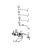 52112491AC - Electrical: Jumper Cable for Ram: 2500, 3500 Image
