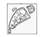 5G6809852 - Body: Inner Wheelhouse for Volkswagen Image