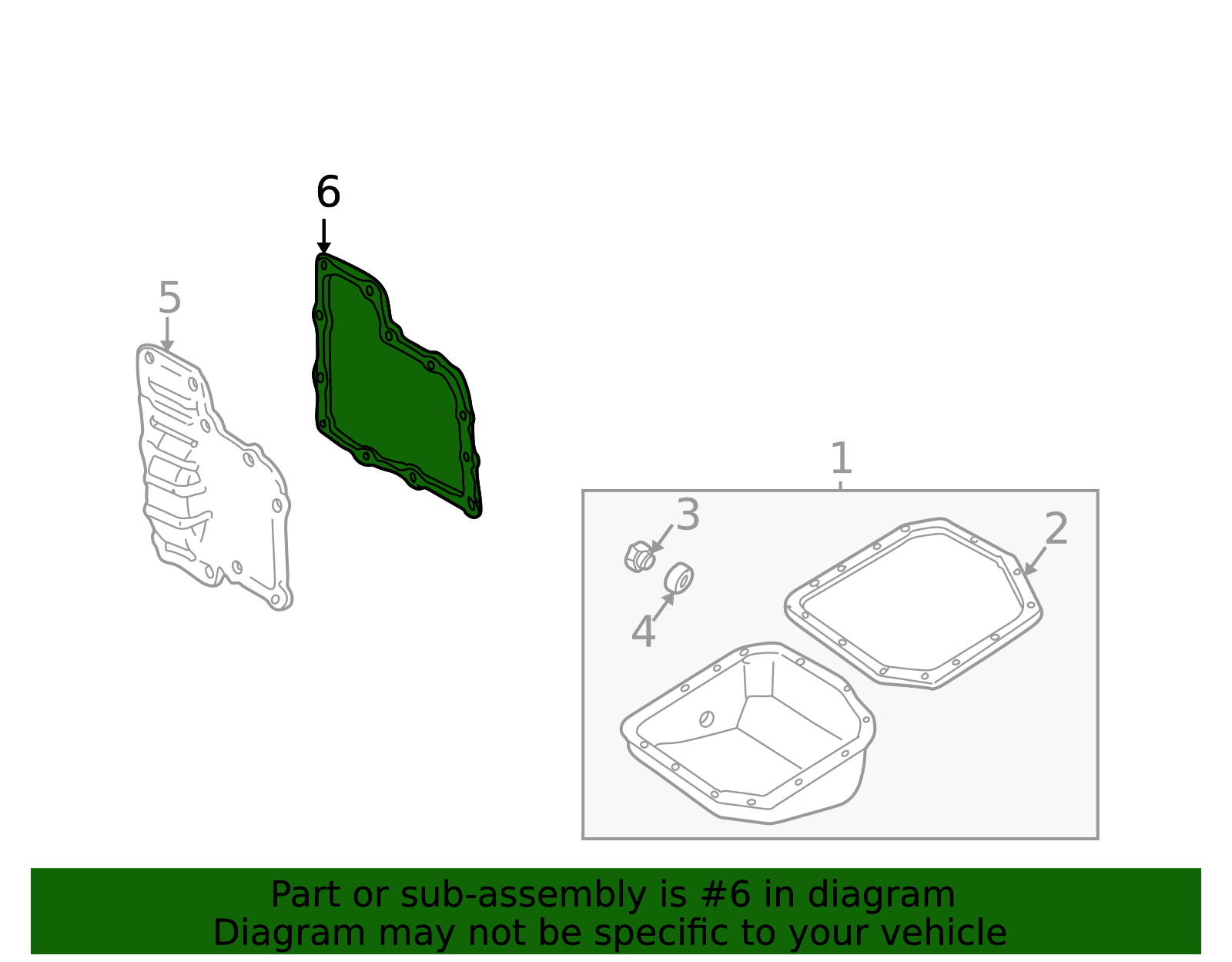 2000-2005 Hyundai Accent Side Cover Gasket 45335-28012 | MotorMotor