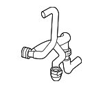 8W0122449CR - Cooling System: Hose Assembly for Audi: A4, A4 allroad, A4 Quattro, A5 Quattro, A5 Sportback Image