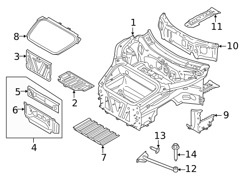Inner Structure for 2019 Porsche 911 #4