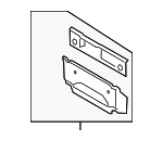 99150143101GRV - Body: Rear Body Panel for Porsche Image