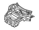 99150199101GRV - Body: Fender Apron Assembly for Porsche Image