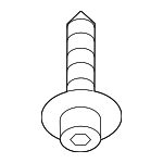 N91190002 - Body: Shield Bolt for Audi Image