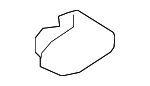 4N0825429 - Body: Shield Clip for Audi Image