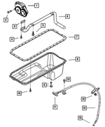 4429677 - Engine 5.9L Six Cylinder (Diesel): Hex Head Header Point Screw for Dodge: Ram 2500, Ram 3500 | Ram: 2500, 3500 Image