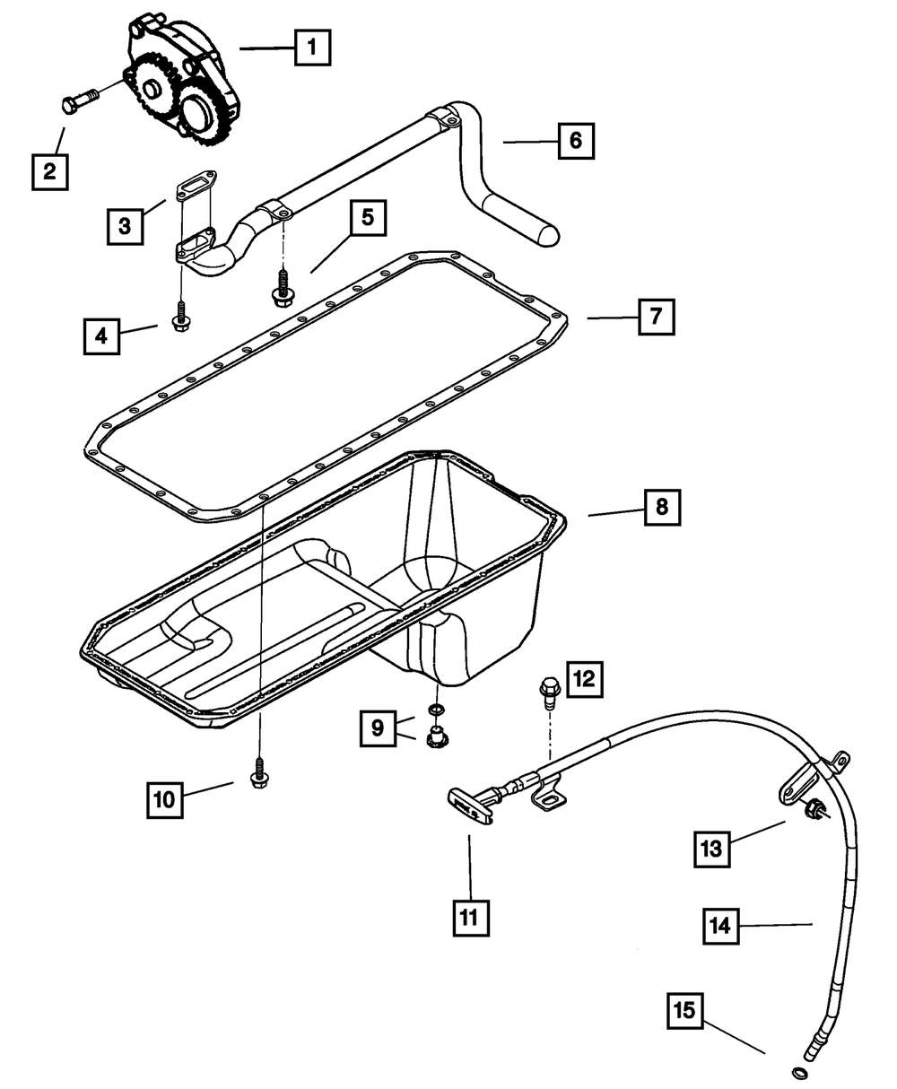 Engine Oil Level Indicator - Mopar (5086843AB)