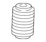 22189850 - Suspension: Strut Dust Shield for Chevrolet: Cavalier, Classic, Malibu | Oldsmobile: Alero, Cutlass, Cutlass Supreme | Pontiac: Grand Am, Sunfire Image