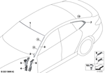 51317933086 - : Cover, Windshield, Top for BMW Image